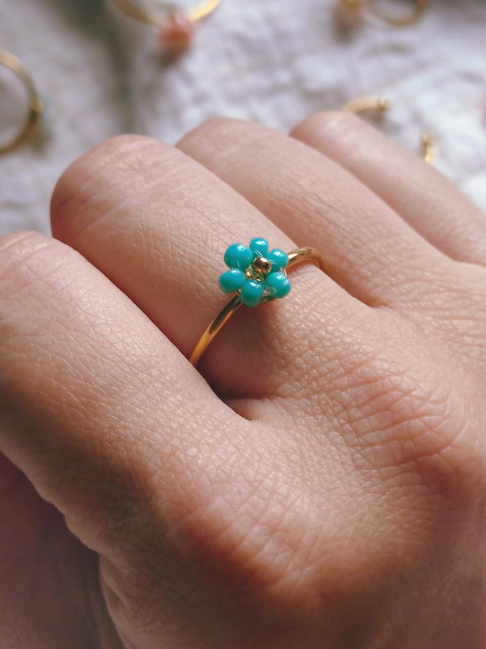 Golden Fleur Ring