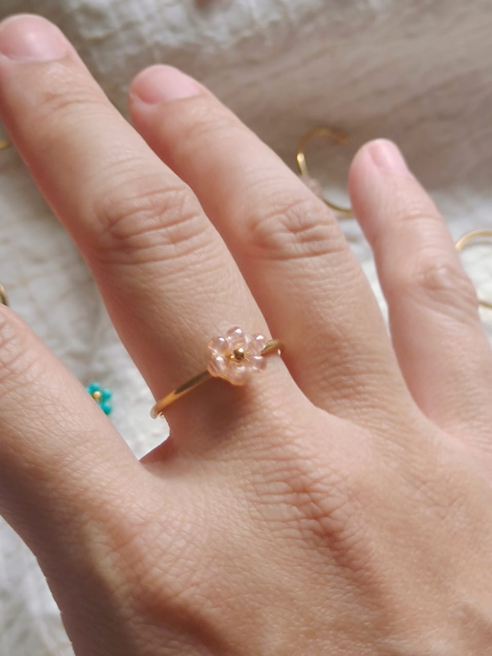 Golden Fleur Ring