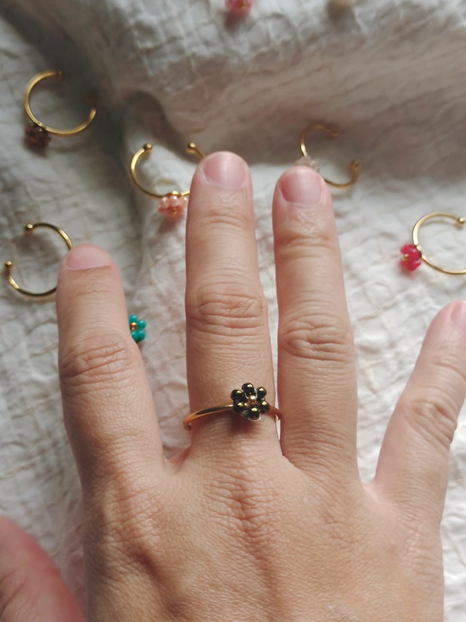 Golden Fleur Ring