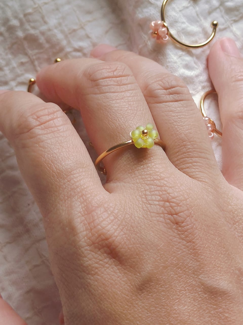 Golden Fleur Ring