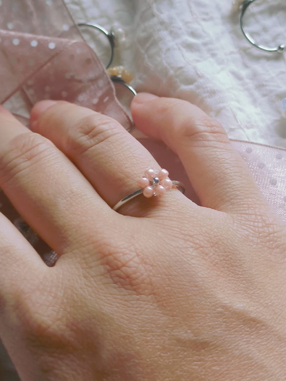 Silver Fleur Ring