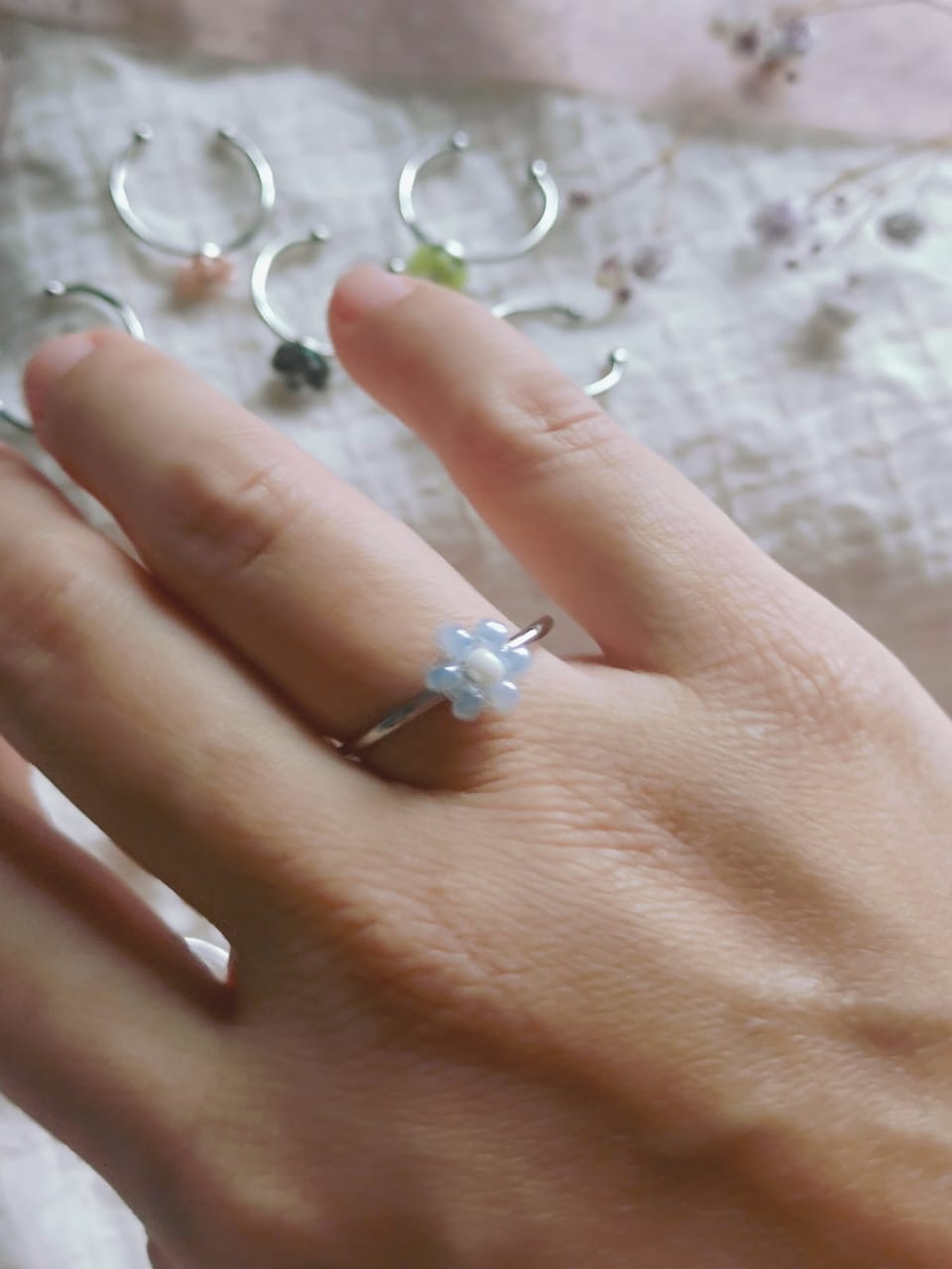 Silver Fleur Ring