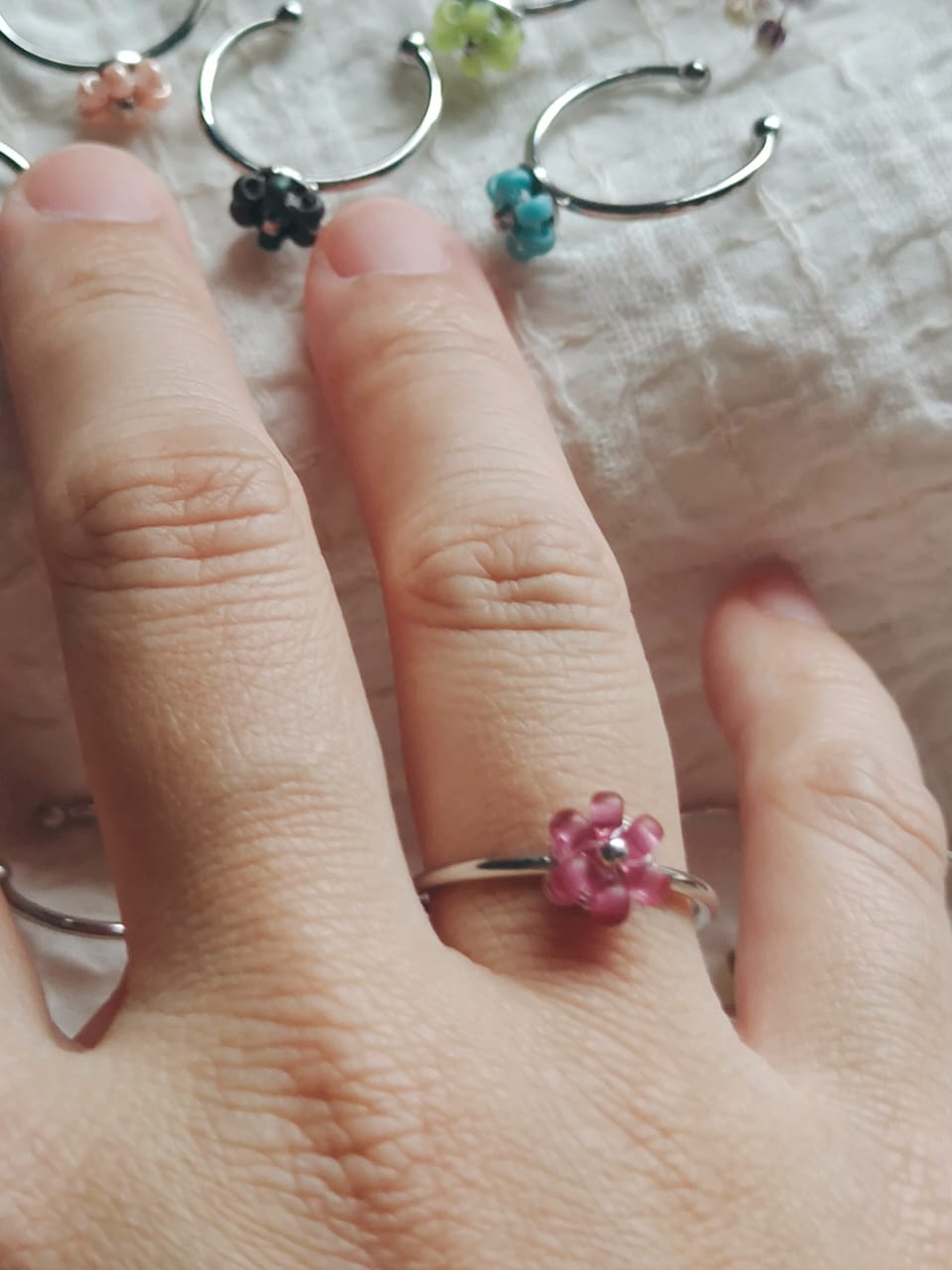 Silver Fleur Ring