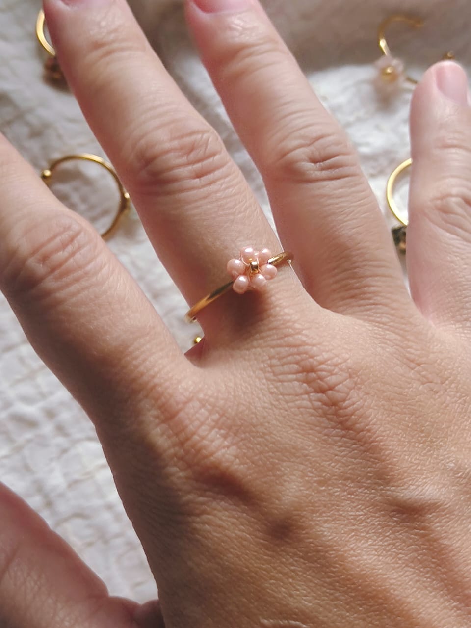 Golden Fleur Ring