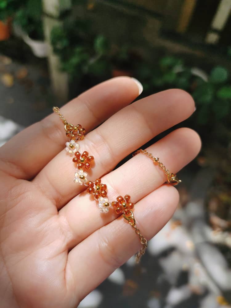 Floral by Layer Necklace