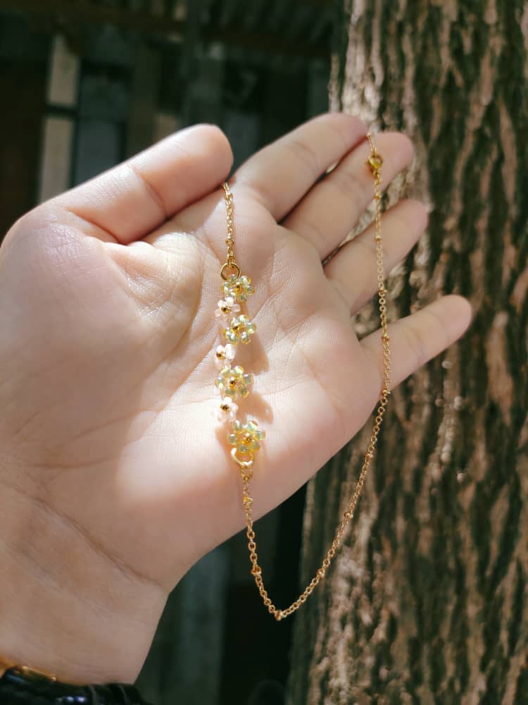 Floral by Layer Necklace